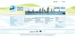 Desktop Screenshot of ambiria.regiaodeaveiro.pt
